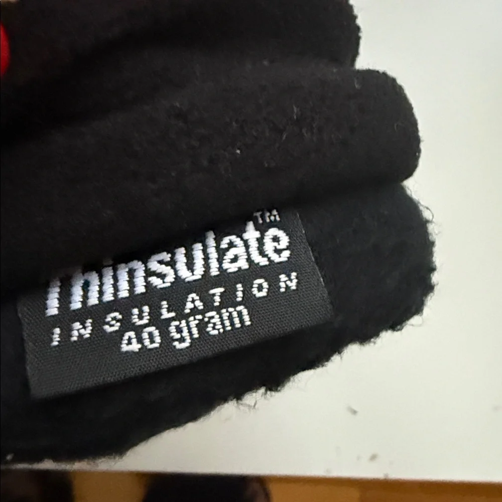 💕 5/$25💕  ZeroXposur Kids Red and Black Winter Gloves  Thinsulate  Boys xl